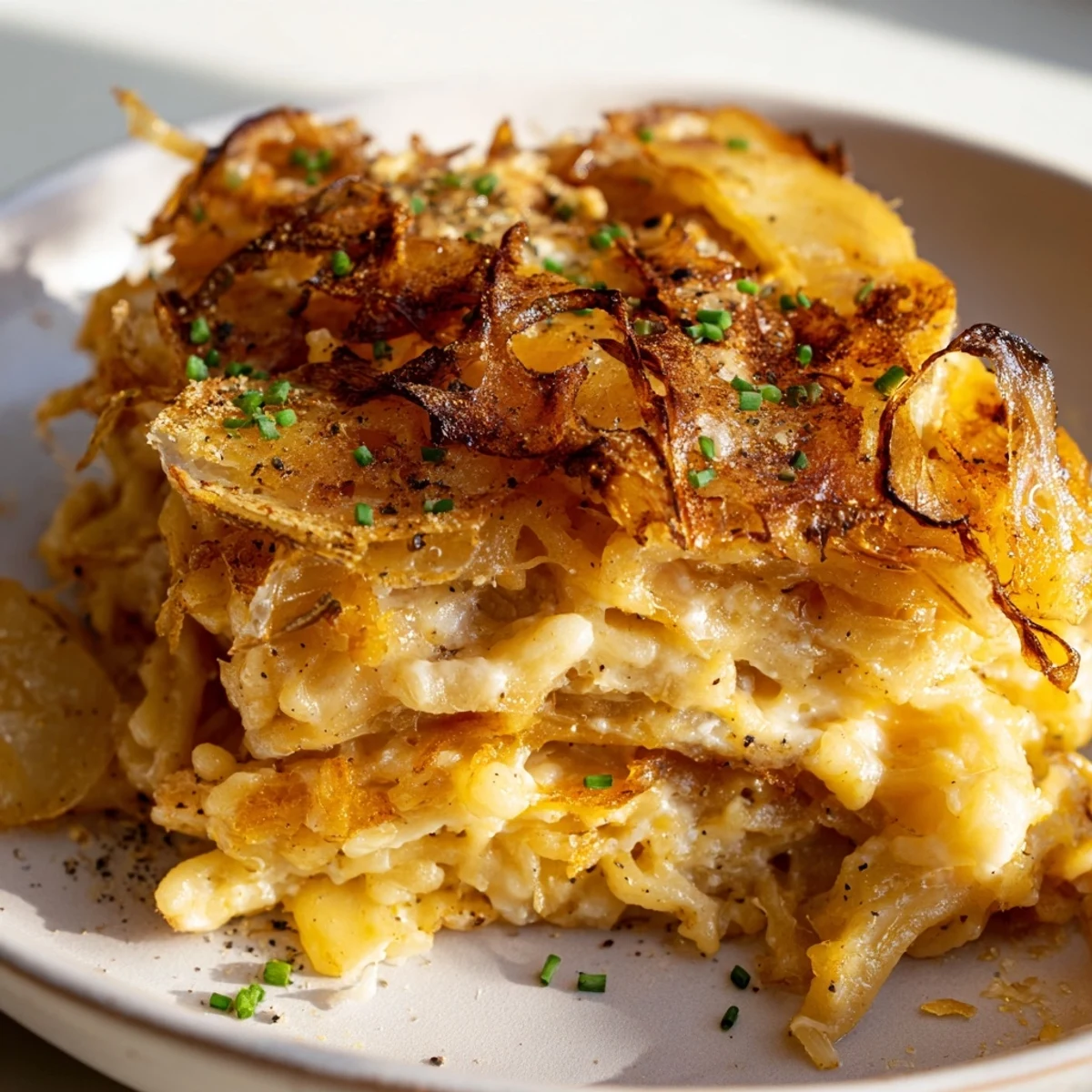 Baked Cheesy German Spaetzle